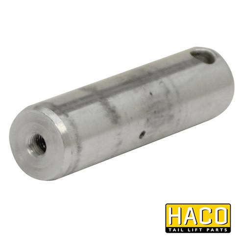Pin Ø25x88mm HACO for M1725.088.BO08, metal cylinder part, shown with close-up detailing, essential for large commercial vehicle maintenance.
