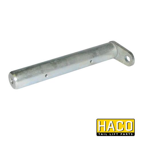 Pin Ø25x170mm HACO, metal cylinder with holes, designed for M1725.170, from Nationwide Trailer Parts Ltd.