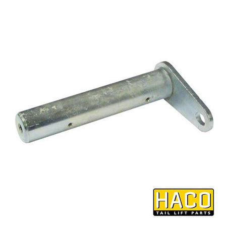 Close-up of Pin Ø25x134mm HACO for M1725.134, a metal tool piece designed for commercial trailers, available at Nationwide Trailer Parts Ltd.