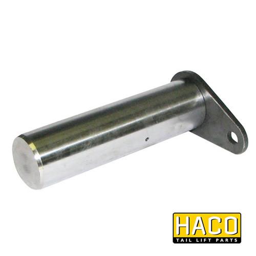 Pin Ø40x150mm HACO with metal bracket, designed for M1740.150, suitable for commercial trailers. Features a long cylindrical metal form and precise engineering.