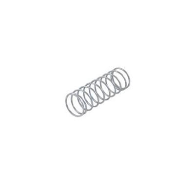 Close-up of a metal spring, specifically a Spring (trolley stop) for Anteo Tail Lifts, used in large commercial vehicle parts.
