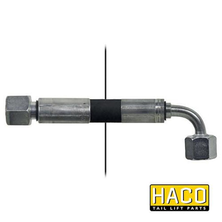 2150mm Length Hose HACO to suit Bar Cargo 101122090 , Haco Tail Lift Parts - Bar Cargolift, Nationwide Trailer Parts Ltd