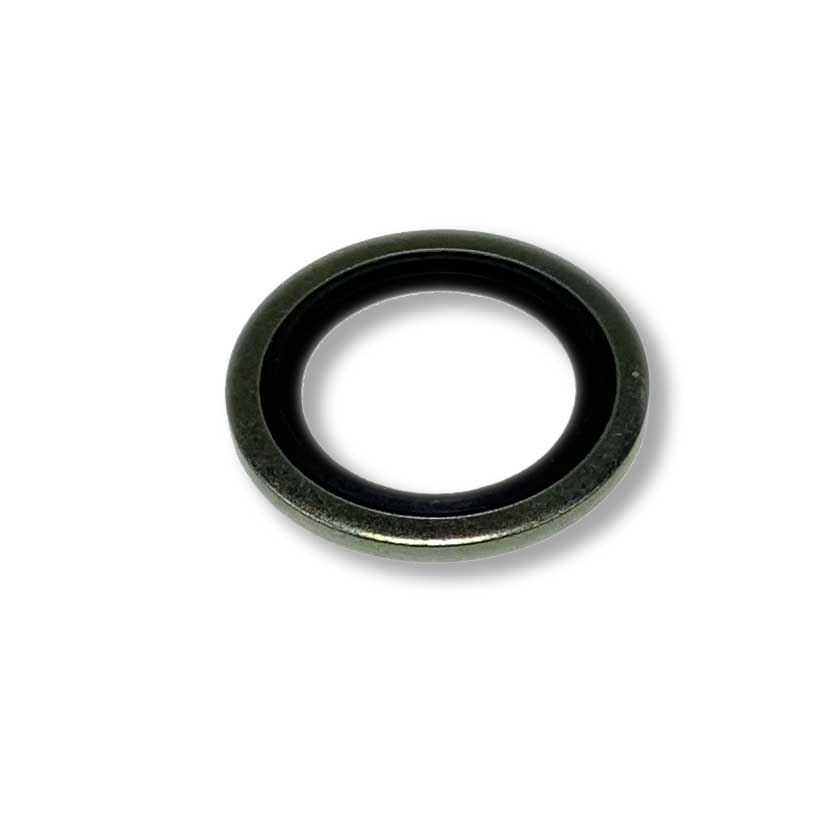 Sealing Ring 3/8'' for Dhollandia Tail Lifts, featuring a close-up of a round metal ring, highlighting its integral role in ensuring secure seals.