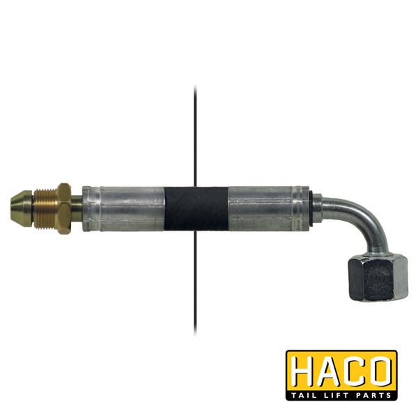 Hose T=9/16/N=10L-90° 2000mm HACO to suit 4611-090-3 , Haco Tail Lift Parts - HACO, Nationwide Trailer Parts Ltd