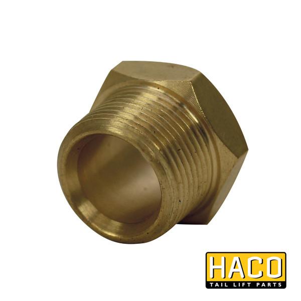 Tube nut HACO to suit 2481-001-4 , Haco Tail Lift Parts - HACO, Nationwide Trailer Parts Ltd