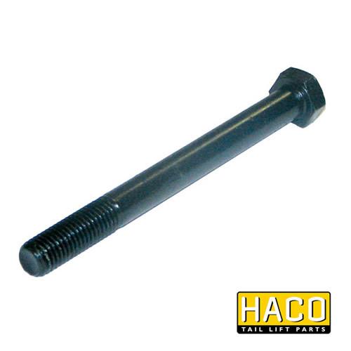 Bolt HACO to Suit BT14.150, featuring a hexagon head and long metal rod, compatible with Dhollandia Tail Lift, available at Nationwide Trailer Parts Ltd.