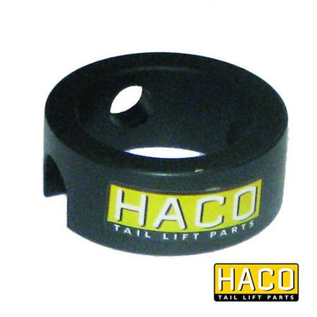 Ring for roller HACO, suitable for Dhollandia Tail Lifts, Ø30mm, interchangeable with part M1975.31.1, displayed with measurement details on a white background.