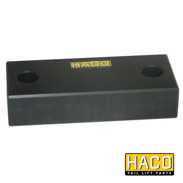 Stop rubber 118x50mm HACO to suit M1404 , Haco Tail Lift Parts - Dhollandia, Nationwide Trailer Parts Ltd