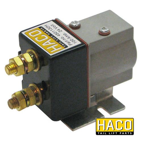 24v Starter solenoid SW80-PL HACO to suit Bar Cargo 101118419 , Haco Tail Lift Parts - Bar Cargolift, Nationwide Trailer Parts Ltd