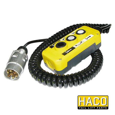 Manual control 3-button Mafelec Style to suit E0784.H , Haco Tail Lift Parts - Dhollandia, Nationwide Trailer Parts Ltd