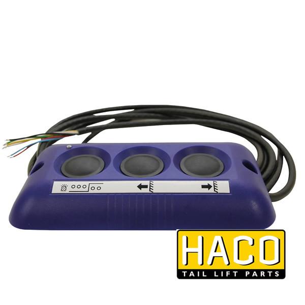 Outside control 3-button HACO to suit 4741-080-3 , Haco Tail Lift Parts - HACO, Nationwide Trailer Parts Ltd