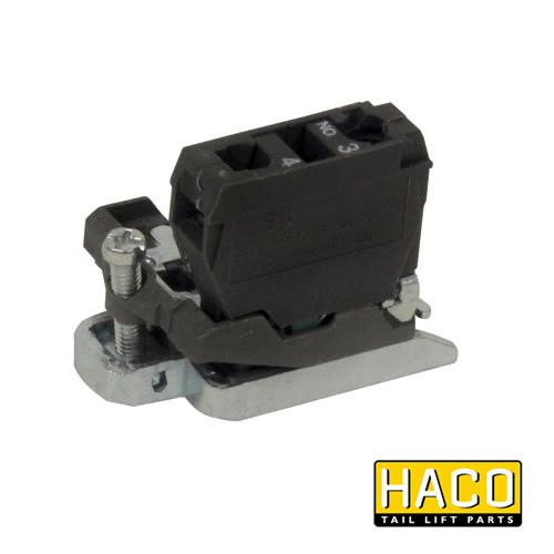 Contactblock HACO to suit E0802.1 (1xNO) , Haco Tail Lift Parts - Dhollandia, Nationwide Trailer Parts Ltd