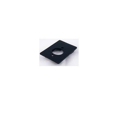 Plastic End Cap Plate F3REAM/AC featuring a hole, designed for Anteo tail lifts, ideal for large commercial trailers and vehicles.