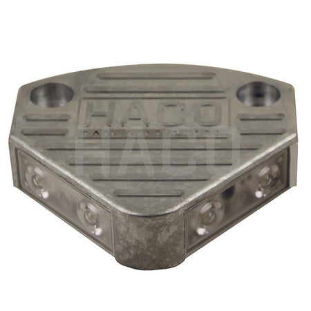 Platform Flashing Light Battery Powered, metal object with lights, compatible with most cantilever and column lifts, direct replacement for Dhollandia part number E0702.