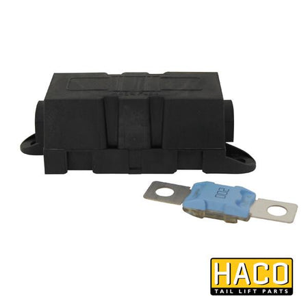 Fuseholder + 200 Amp. HACO, designed for Ratcliff Palfinger Tail Lift, part 4722-079-0; essential component for commercial vehicle maintenance.