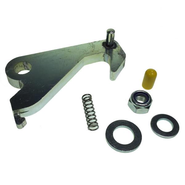 MK2 Non Extended Safety Catch Assembly for DL500GPMK3/TL1000's, a crucial metal component for tail lift models, showcasing intricate machine parts and black metal rings.