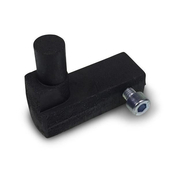 Inner Block with Pin for S1500GMK3 model ramps, featuring a visible screw, designed for front and side hinged ramps on commercial trailers.
