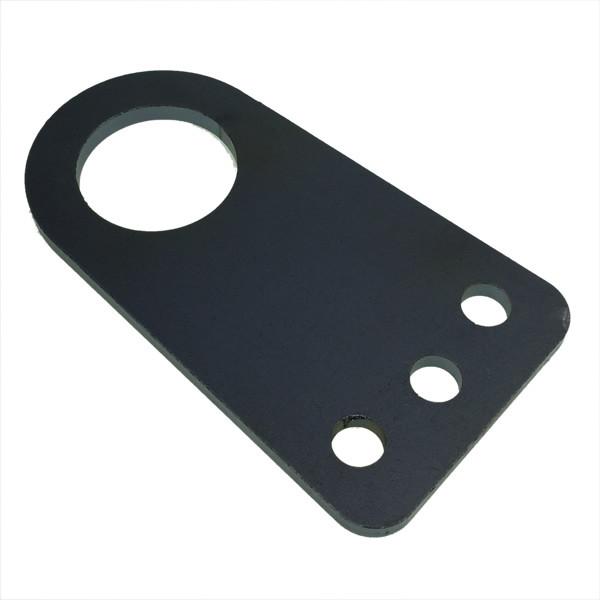 Locking Tab DL1000 with 1.5 diameter hole, featuring a black rectangular design with visible circular light, suited for tail lifts by Nationwide Trailer Parts Ltd.