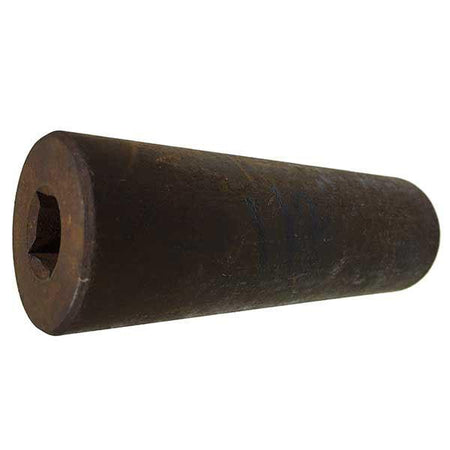 1/2 Hinge Pin 1.5 Dia, featuring a close-up of a cylindrical metal pipe suitable for a 1/2 bar, ideal for commercial trailer parts.