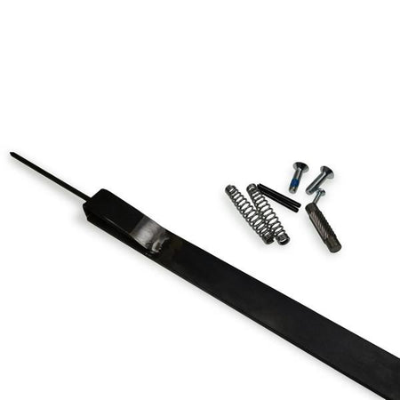 MK2 Load Safety Device Assy, DL500MK1, 2 and 3, featuring screws, designed for Del Tail Lifts.