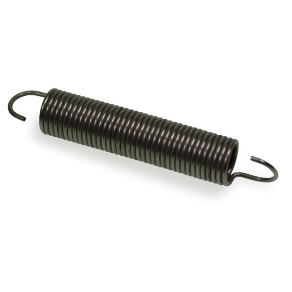 Close-up of a metal spring for Snap Lock Catch Assembly, used in tail lift systems for large commercial vehicles.