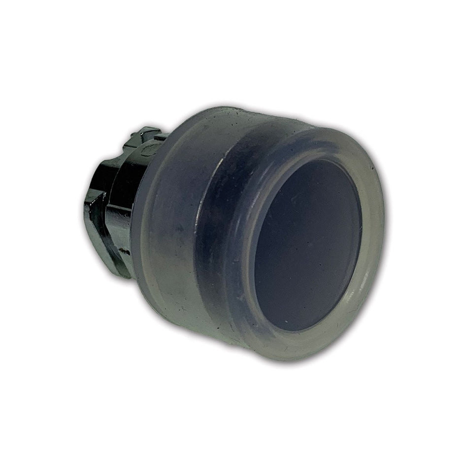 Close-up of a push button switch for Dhollandia Tail Lifts, designed for efficient operation of commercial trailer lift systems.