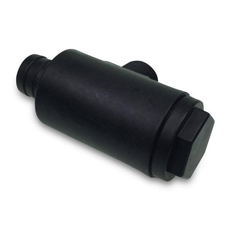 Dhollandia Filter Complete for tail lifts, featuring a black cylindrical design with connectors, suitable for large commercial trailers and vehicles.