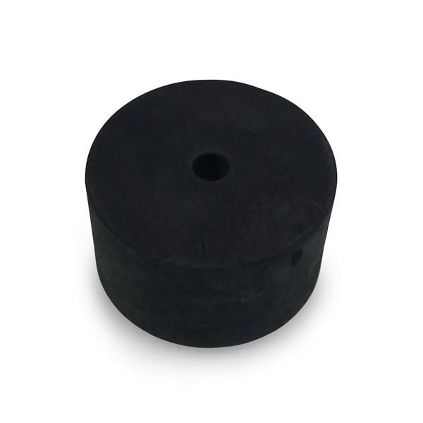 Rubber Ring ø50x30mm for Dhollandia Tail Lifts, a black cylindrical component essential for trailer lift systems.