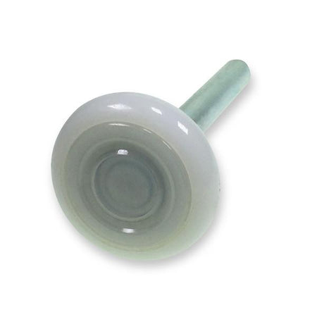 Universal 2 Nylon Shutter Door Roller featuring a 46mm diameter wheel and 93mm length shaft, designed for shutter door applications with cap and seal included.