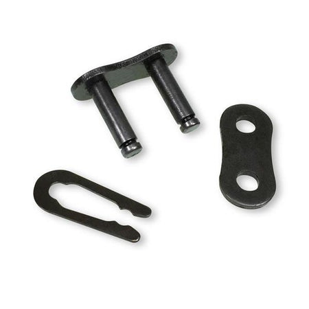 Chain Link for 500/1000kg Chain, close-up of durable black metal, essential for heavy-duty commercial trailer applications.