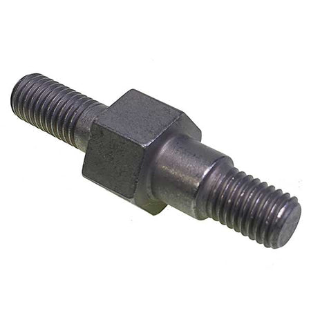 Close-up of a metal screw connection for retraction spring RM - M12, designed to fit bracket part M0912.164.S.RM, showcasing its detailed fastener structure.
