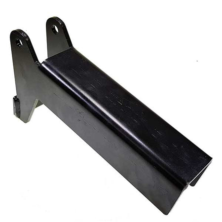 Fixation unfold guide DH-RC, a black metal mounting bracket for M0920 unfold guide/deploy wheel assembly, ideal for commercial trailer applications.