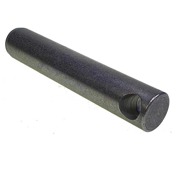 Pin15x80mm - BO08 metal cylinder with hole, designed as an M8 eye bolt, compatible with M0912.164.S.RM bracket for commercial trailer parts.