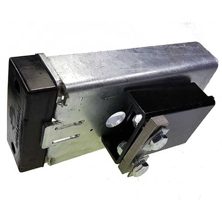Support Bracket Assy designed for Dhollanida slider lifts, featuring a sturdy metal construction, ideal for enhancing lift performance.