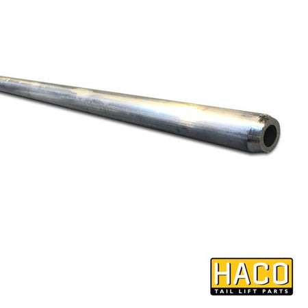 Pin Ø27 x 2000MM HACO, metal rod for Dhollandia Tail Lifts, interchangeable with part M1727.2000, shown close-up against a white background.