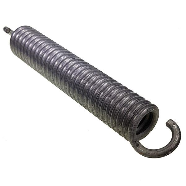 Close-up of Retraction spring BD=29 L=303 DD=8mm, a metal coil for Dhollandia Tail Lifts, sold by Nationwide Trailer Parts Ltd.