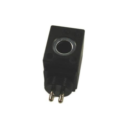 Close-up of a Coil 24V for Dhollandia Tail Lifts, featuring a detailed view of the electrical component's hole.