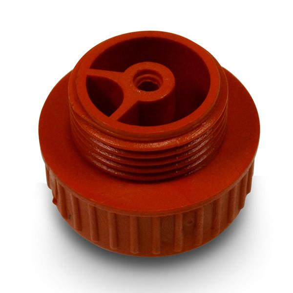 Air release cap 3/4'' with hole, designed for Dhollandia Tail Lifts, essential for efficient maintenance of commercial trailers and trucks.