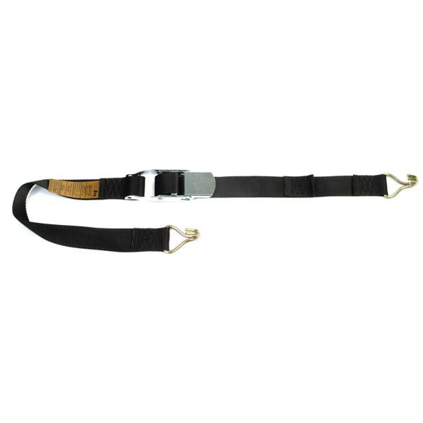 IBV50-2 Internal Box Van Strap with zinc-plated overcentre buckle and claw hooks, 3.6m long, suitable for load restraint on commercial trailers.