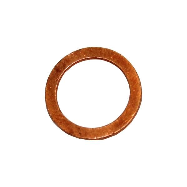 Close-up of a Sealing Ring 10x2mm, designed for Dhollandia Tail Lifts, showcasing its circular shape and intended as a component for commercial trailer parts.