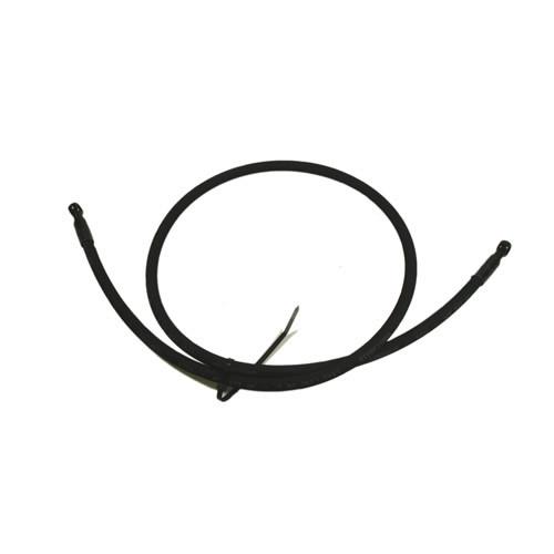 LP Hose E-E 3250mm with metal clip and needle end, suitable for Dhollandia tail lifts, as sketched. Ideal for commercial trailer maintenance.