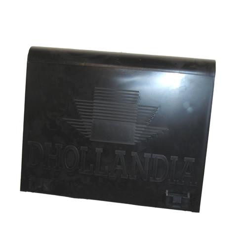 Cover Hydr. Power Pack 2000W for Dhollandia Tail Lifts, featuring a black metal design with a logo, suited for commercial trailer tail lift systems.