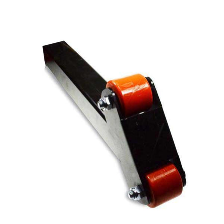 Unfold guide DH-RC for Dhollandia Tail Lifts, featuring a robust metal design with visible wheels, ideal for commercial vehicle tail lift applications.