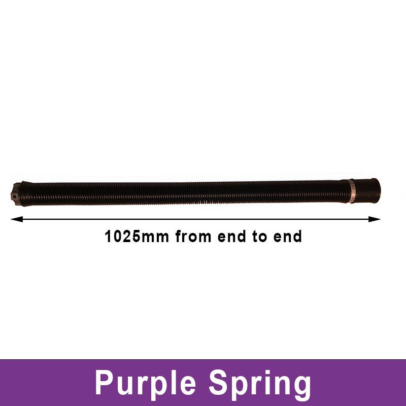 OFFSIDE - Dry Freight Door Spring for Whiting Shutter Doors, featuring a sleek black tube design with a sturdy handle, ideal for commercial trailers.