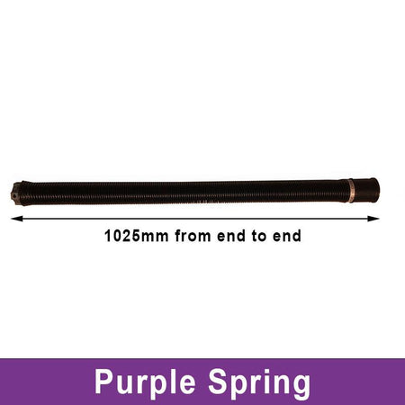 OFFSIDE - Dry Freight Door Spring for Whiting Shutter Doors, featuring a sleek black tube design with a sturdy handle, ideal for commercial trailers.