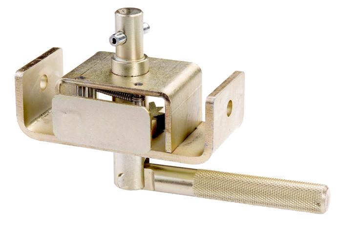 R11 Ratchet Tensioner, featuring a metal tool with a slotted spindle, zinc plating, designed for durability in commercial trailers.