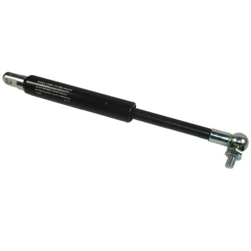 Gas Spring 1500N - 100mm for Dhollandia Tail Lifts, featuring a black metal cylinder with a long handle, ideal for commercial trailer applications.